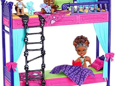 Monster High Monster Family Wolf Bunk Bed Playset with Dolls For Cheap