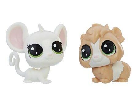 Littlest Pet Shop Zoe Housemouse and Fluffers Guinea on Sale