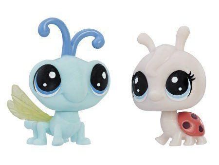 Littlest Pet Shop Lynette Ladyfly and Cy Flydragon Sale