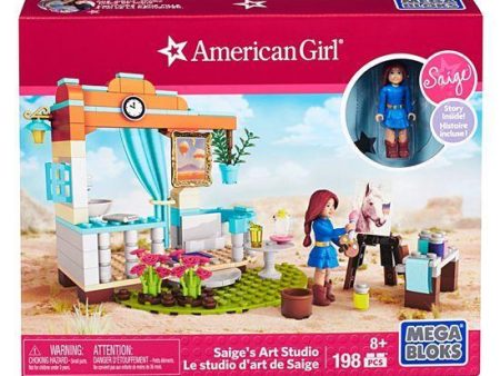 Mega Bloks American Girl Saige Art Studio For Sale