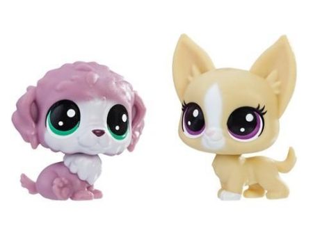 Littlest Pet Shop Chunky Waterfluff and Mayor Perrito Cheap