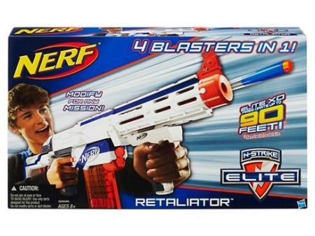 Nerf N-Strike Elite Retaliator Blaster Toy Hot on Sale