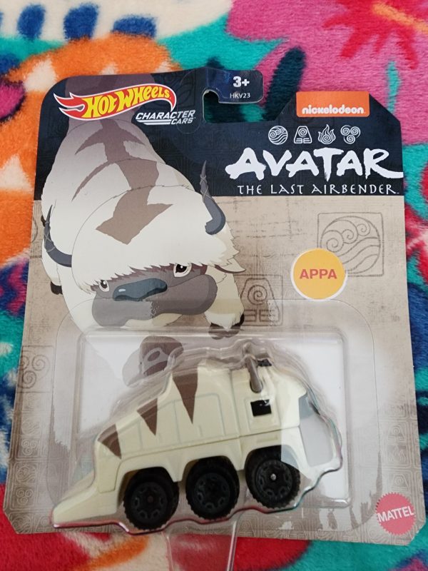 Hot Wheels Appa Avatar The Last Airbender Car on Sale