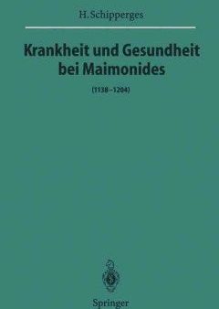 Krankheit Und Gesundheit Bei Maimonides For Sale