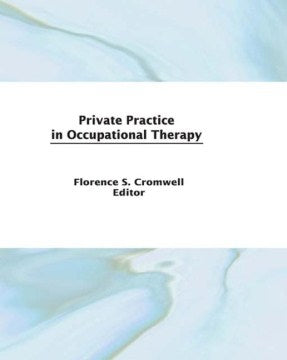 Private Practice in Occupational Therapy Sale