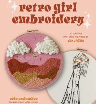 Retro Girl Embroidery Sale